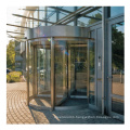Deper 4-wing commercial entrance automatic glass door revolving door for HOTEL